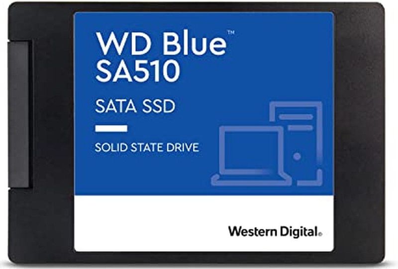 WD - Blue SA510 - SSD - 4 TB - SATA - Leessnelheid tot 560 MB/s