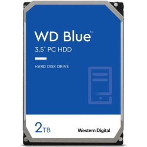 WD Blue 2TB, 64GB, 3.5"", SATA, CMR, 5640 rpm