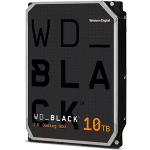 WD_BLACK - 10 TB - Gaming Interne Harde Schijf - Zwart - SATA 6 GB/s