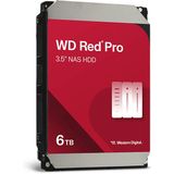 Western Digital - Red Pro - Interne Harde Schijf - 6 TB - 256MB Cache