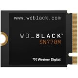 WD_BLACK SN770M M.2 2230 NVMe SSD voor compatibele draagbare gaming-apparaten en laptops. Snelheden tot 5150 MB/s, TLC 3D NAND, ideaal voor Asus ROG Ally, Steam Deck en Microsoft