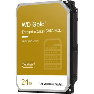 WD - Gold - Harde Schijf - 24 TB - 3.5" - CMR