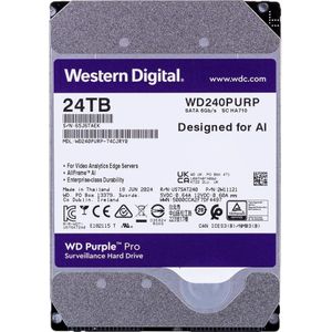 WD - Purple Pro - Harde Schijf - 24 TB - 3.5 inch - CMR