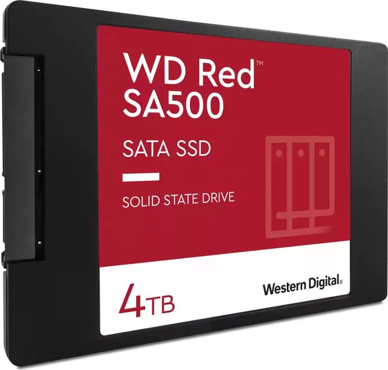WD Red SA500 - SSD - 4000 GB - 2.5 inch - SATA III