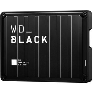 WD_BLACK P10 Game Drive WDBZ7D0060BBK - Vaste schijf - 6 TB - extern (draagbaar) - 2.5 - USB 3.2 Gen 1 - zwart