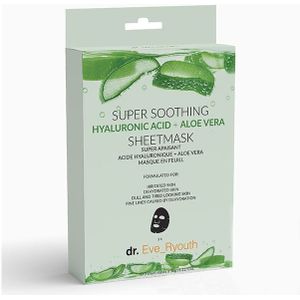 Super verzachtend hyaluronzuur + aloë vera-masker