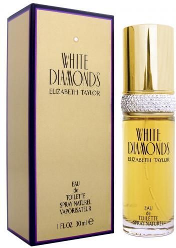 Elizabeth Taylor White Diamonds 30 ml Eau de Toilette Spray für Sie, 1er Pack (1 x 30 ml)