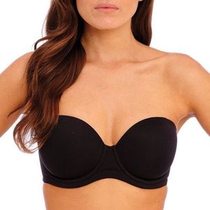 Wacoal Dames rode loper strapless draad beha bustier, Zwart, 75C