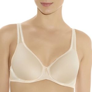 Wacoal Dames Plus-Size Basic Beauty Spacer Contour BH, Zand, 90G