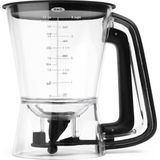 OXO Good Grips – precisie-deegdispenser en doseerder voor pannenkoeken, siliconenventiel, voor 4 kopjes