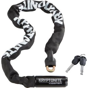 Kryptonite Keeper 785 fietskettingslot met sleutels voor fietsen, motorfietsen, scooters, deuren, poorten of hekken