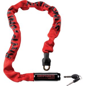Kryptonite Keeper 785 Kettingslot - 85 cm - Staal - Rood