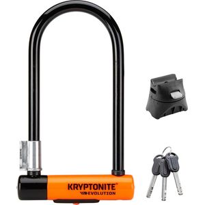 Kryptonite Evolution Beugelslot – ART-3 Slot – Stalen Beugelslot Elektrische Fiets en Scooter – 22,9x10,2 cm – Zwart