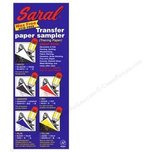 Saral Transferpaper Universal Set 5 Stuks - Transferpapier Voor Overzetten Van Afbeeldingen Op Diverse Ondergronden