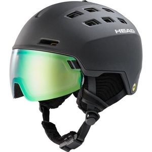 Head - Radar 5K - Helm - Zwart - Met Vizier - MIPS