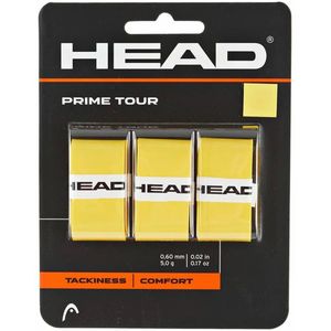 HEAD Prime Tour grijpband voor volwassenen, geel, Eén maat