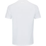 Head Racket Performance T-shirt Met Korte Mouwen Wit S Man