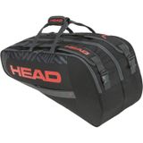 HEAD Base Racquet Bag tennistas, zwart/oranje, maat S