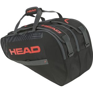 HEAD Base Padel Bag paddle tas, zwart/oranje, M