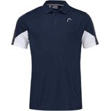 Head Club Tech Polo Shirt Sportpolo Heren Blauw