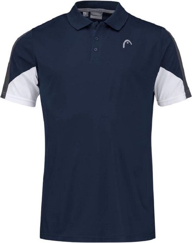 Head Club Tech Polo Shirt Sportpolo Heren Blauw