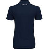 HEAD Poloshirt Club Tech Dames Blauw