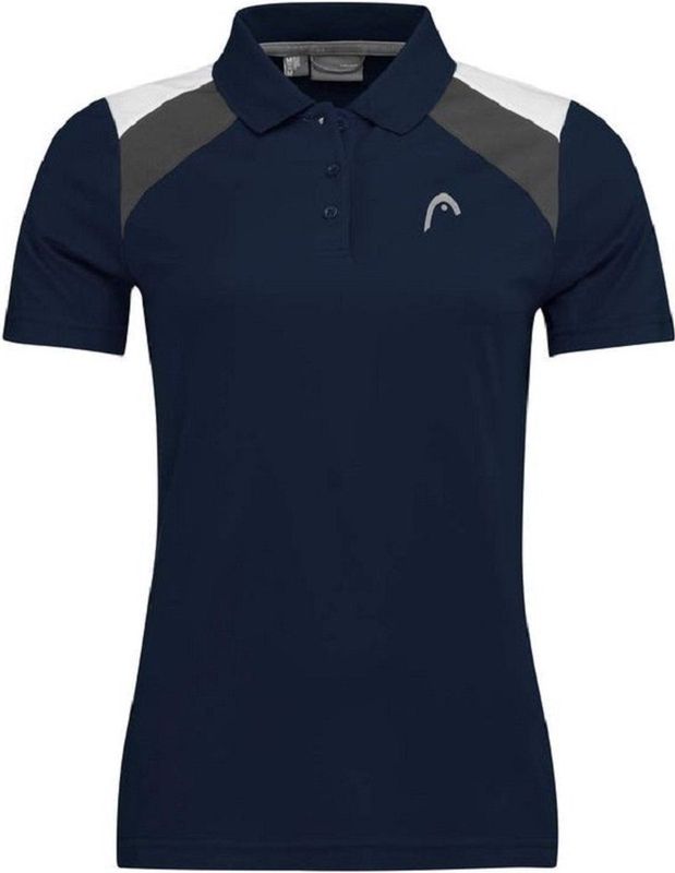 HEAD Poloshirt Club Tech Dames Blauw