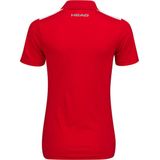 HEAD - CLUB 22 Tech Polo Shirt - Wit - 100% Polyester