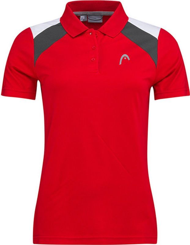 HEAD - CLUB 22 Tech Polo Shirt - Wit - 100% Polyester