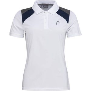 HEAD Poloshirt Club Tech Dames Wit