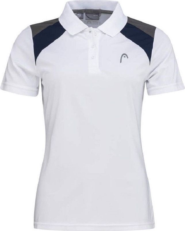 HEAD Poloshirt Club Tech Dames Wit