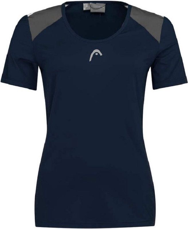 HEAD T-Shirt Club Tech Dames Blauw