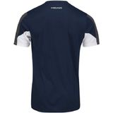 HEAD T-Shirt Club Tech Junior Blauw