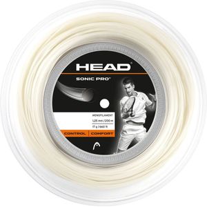 HEAD Sonic Pro Reel Racquet String-Multi-Colour/Wit, Maat 17