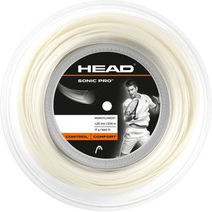 Tennissnaar HEAD Sonic Pro Reel 17 White 1.25mm/200m