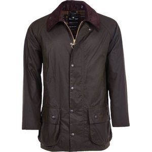 Jas Barbour Men Classic Beaufort Wax Jacket Olive-Maat 46