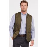 Barbour - Gewatteerd Vest Zip In Liner - Olijf Groen