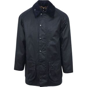 Jas Barbour Men Beaufort Wax Jacket Navy-Maat 34