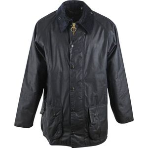 Barbour - Beaufort - Outdoor Jas - Donkerblauw - Waterdicht Gewaxt Katoen