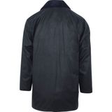 Barbour - Beaufort - Outdoor Jas - Donkerblauw - Waterdicht Gewaxt Katoen