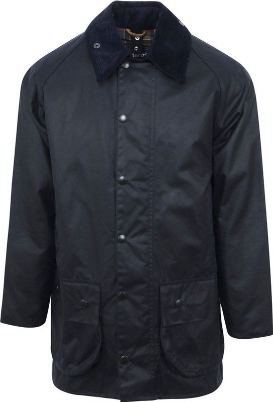 Barbour - Beaufort - Outdoor Jas - Donkerblauw - Waterdicht Gewaxt Katoen