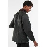 Barbour Bedale Wax Jas Donkergroen