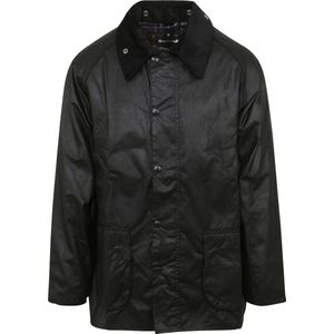 Barbour - Bedale - Wax Jas - Zwart - Gewaxt Katoen