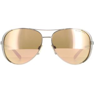 Michael Kors zonnebril Chelsea 5004 11535A Glansende zilveren vloeistof Rose Gold | Sunglasses