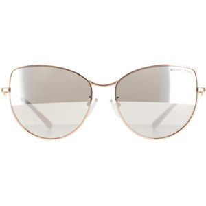 Michael Kors Cat Eye Dames Rose Gold Silver Mirror Mk1062 La Paz | Sunglasses