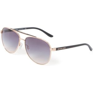 Michael Kors Aviator Womens Rose Gold Brown Gradient zonnebril | Sunglasses