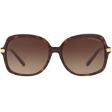 Michael Kors Square dames donkere schildpad goud bruin gradiënt zonnebril | Sunglasses