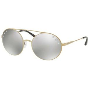 Michael Kors Zonnebril Cabo MK1027 11936G Pale Goud Tone Zilver Mirror | Sunglasses
