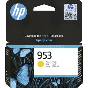 HP 953 Yellow Original Ink Cartridge inktcartridge 1 stuk(s) Origineel Normaal rendement Geel