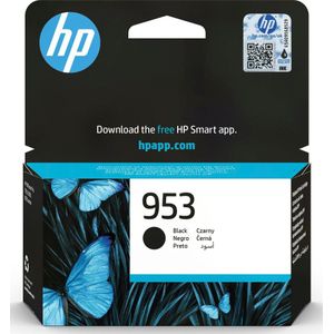 HP 953 Black Original Ink Cartridge inktcartridge 1 stuk(s) Origineel Normaal rendement Zwart